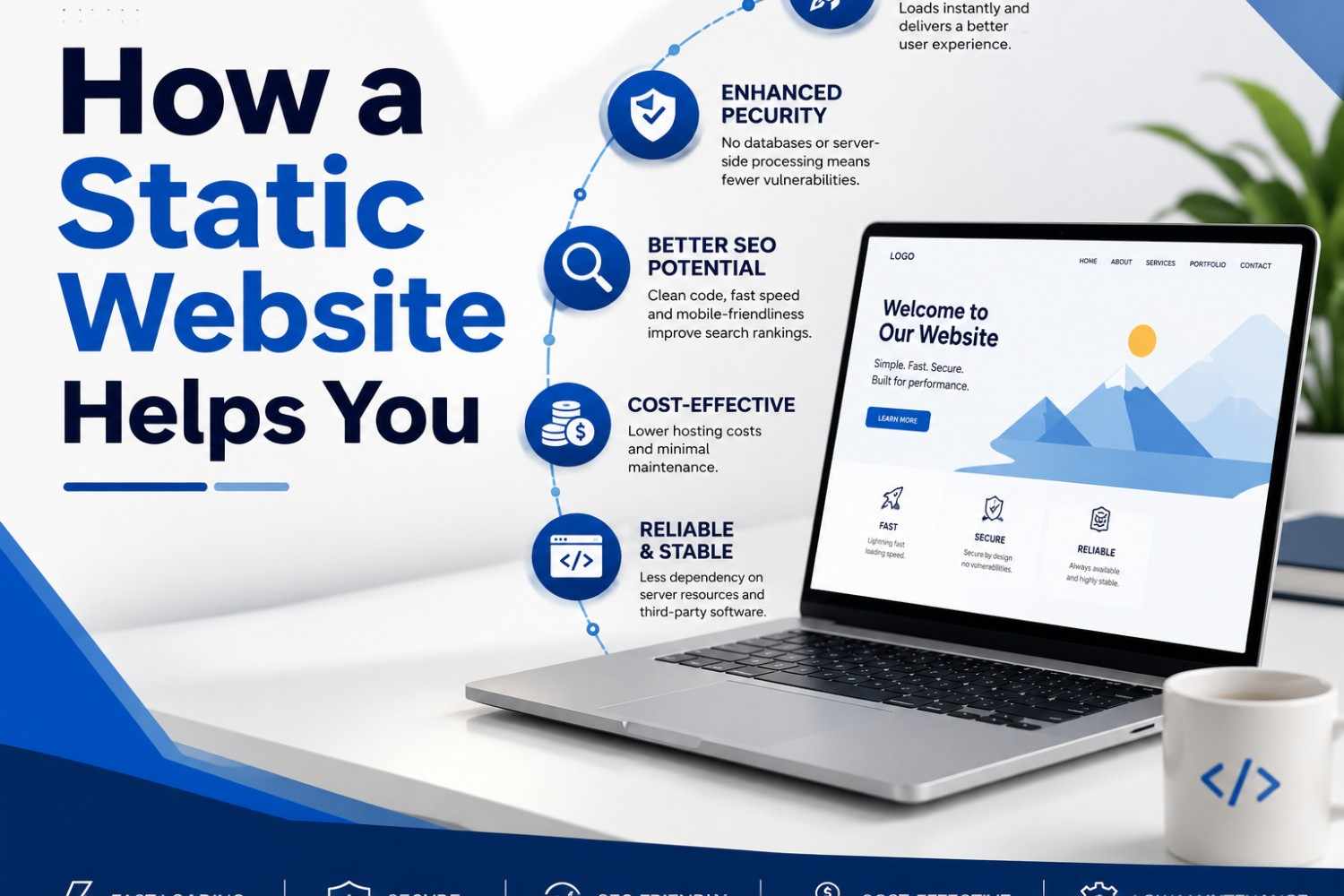 How a Static Website Helps You How a Static Website Helps You